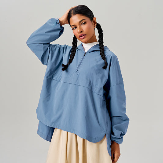 Parka Flare in Lagoon
