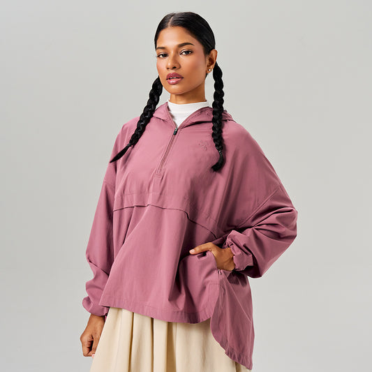 Parka Flare in Plum