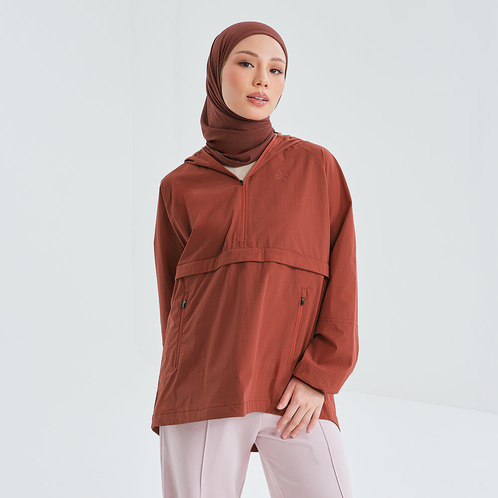 Half Zip Parka  2.0 Amber