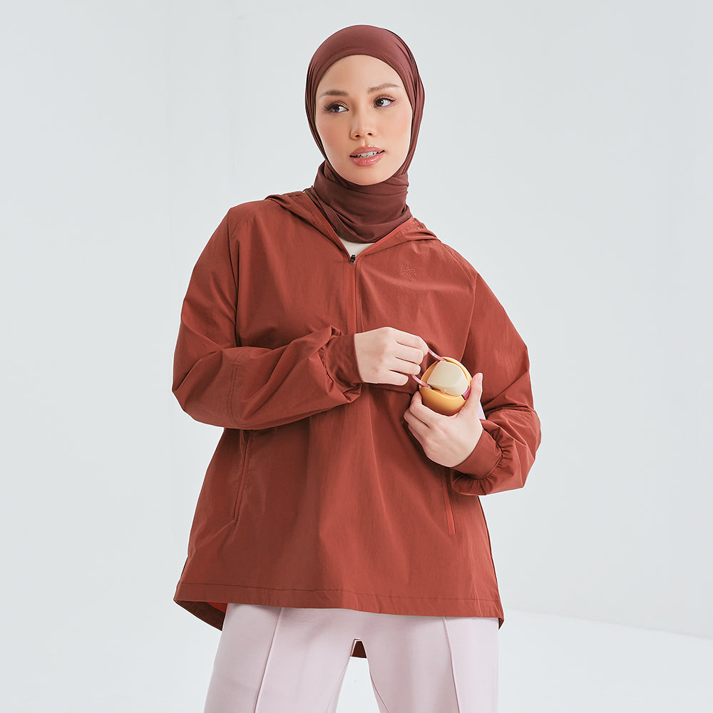 Half Zip Parka  2.0 Amber