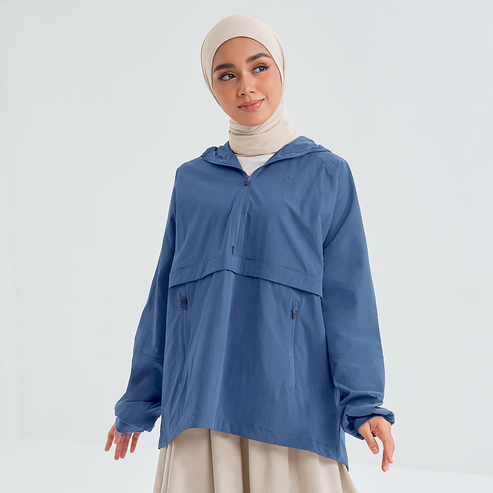 Half Zip Parka  2.0 Azul