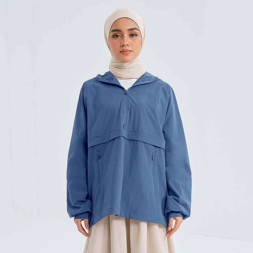 Half Zip Parka  2.0 Azul