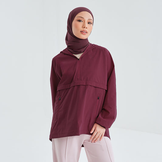 Parka in Burgundy