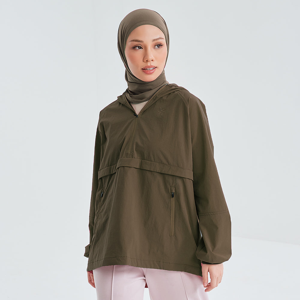 Half Zip Parka  2.0 Hunter