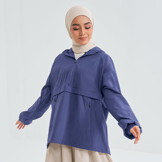Parka in Indigo