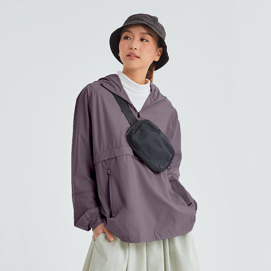 Parka in Raisin