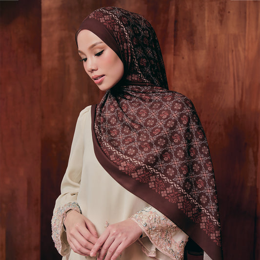 Cross Stitch in Mahogany