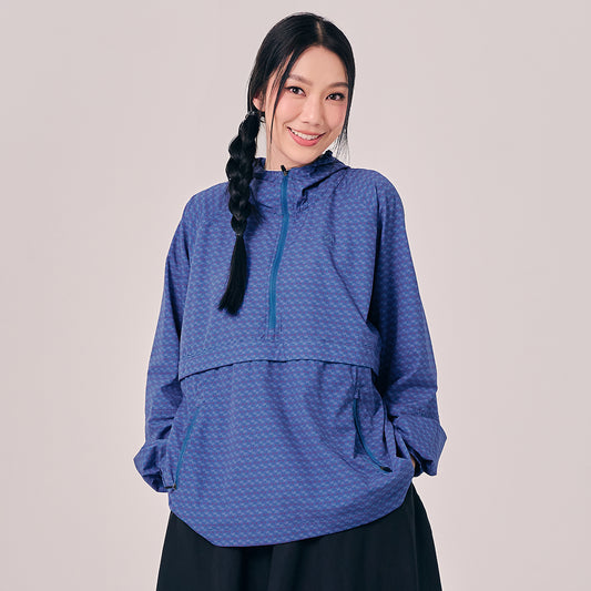 Printed Parka in Alpine