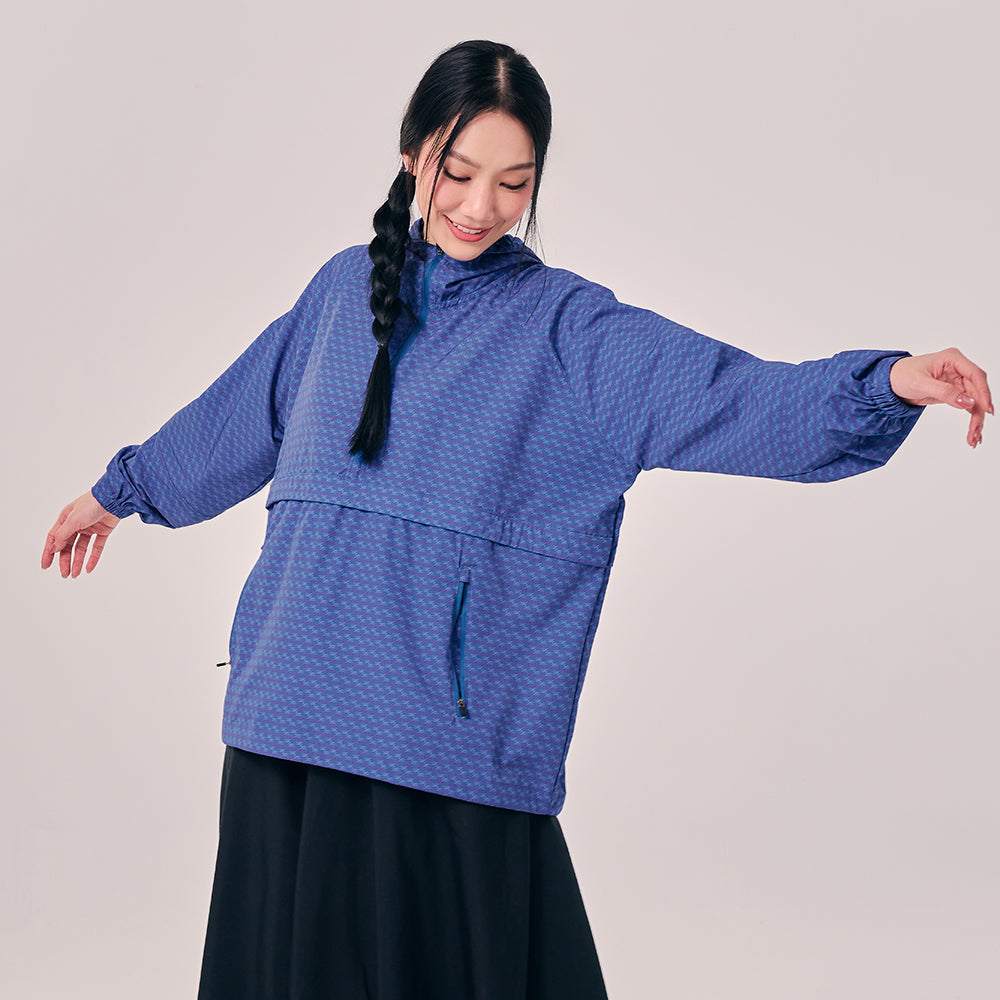 Printed Parka in Alpine