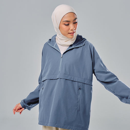 Parka in Steelblue