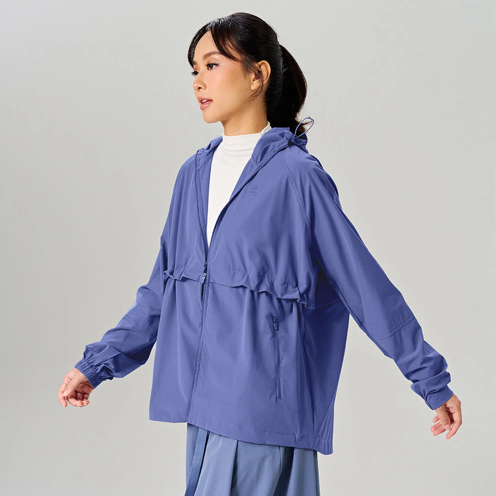 Parka Adjustable in Cobalt