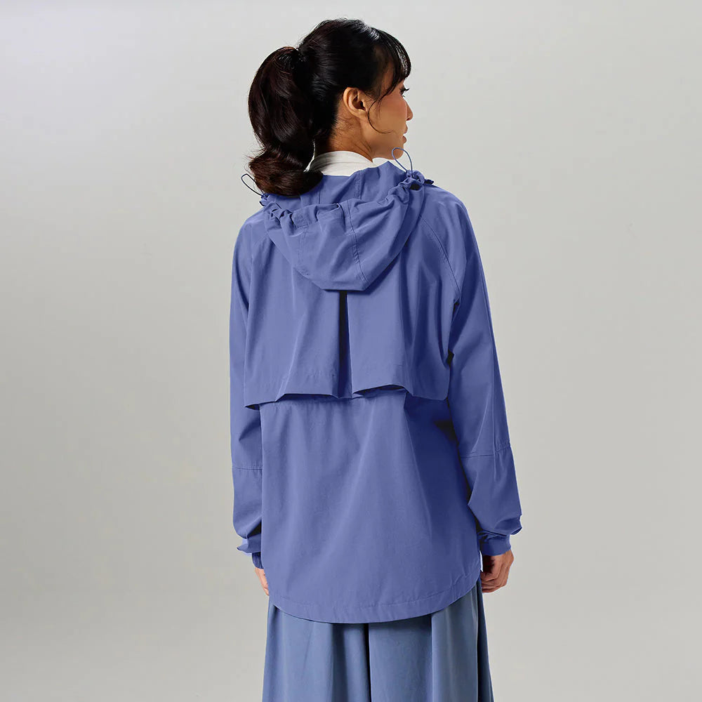 Parka Adjustable in Cobalt