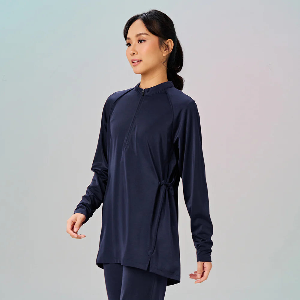 Adjustable Swimwear Top - Dark Blue