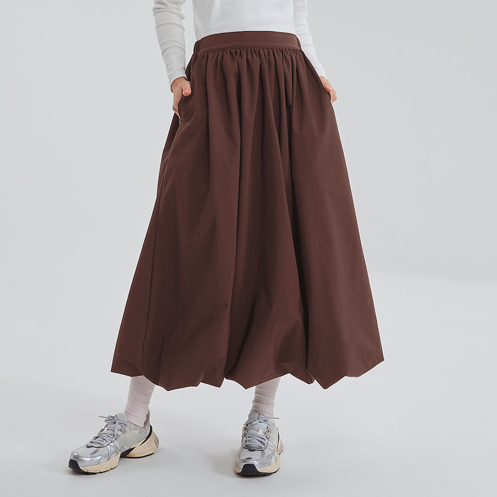 Balloon Skirt in Chocolate