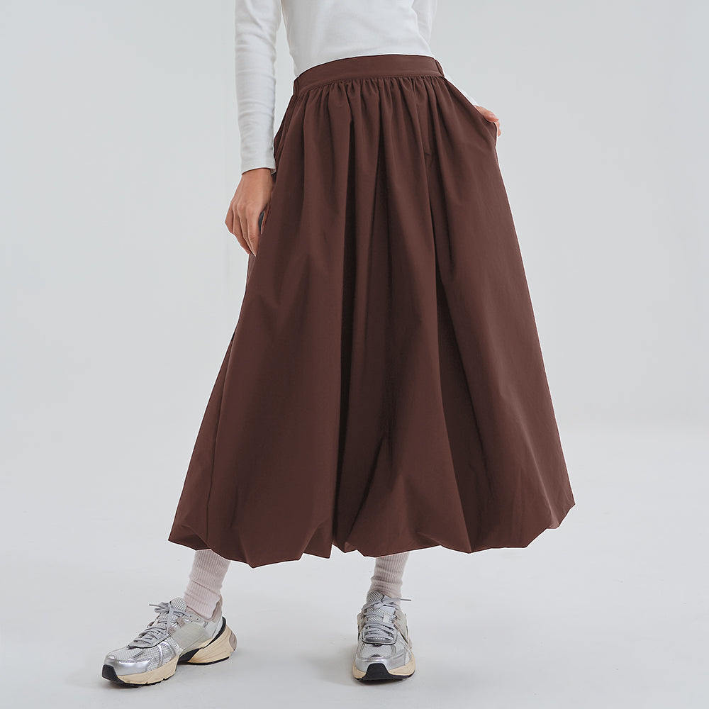 Balloon Skirt in Chocolate