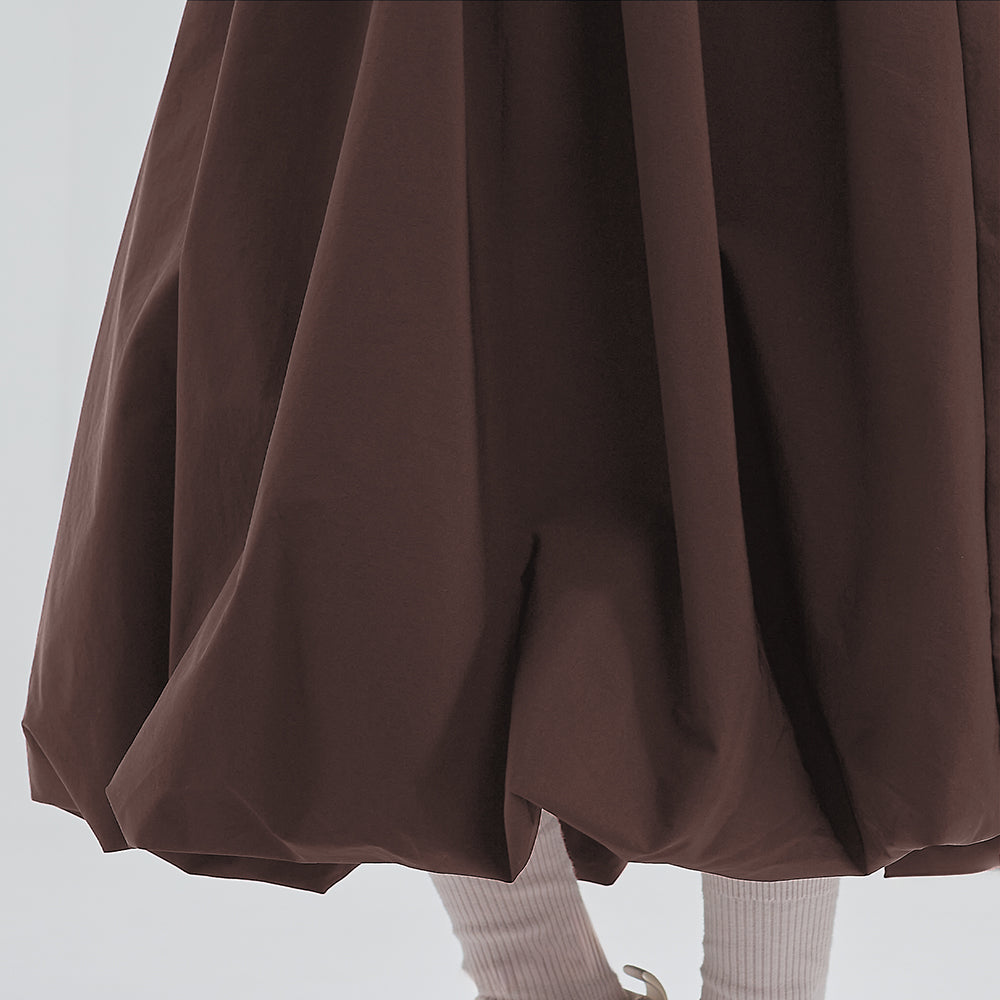 Balloon Skirt in Chocolate