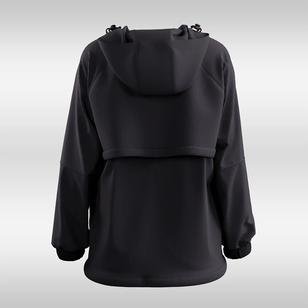 Half Zip Parka  2.0 Black
