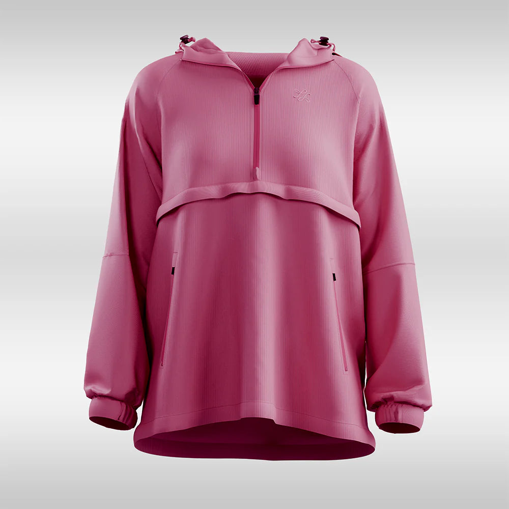 Half Zip Parka 2.0  Magenta