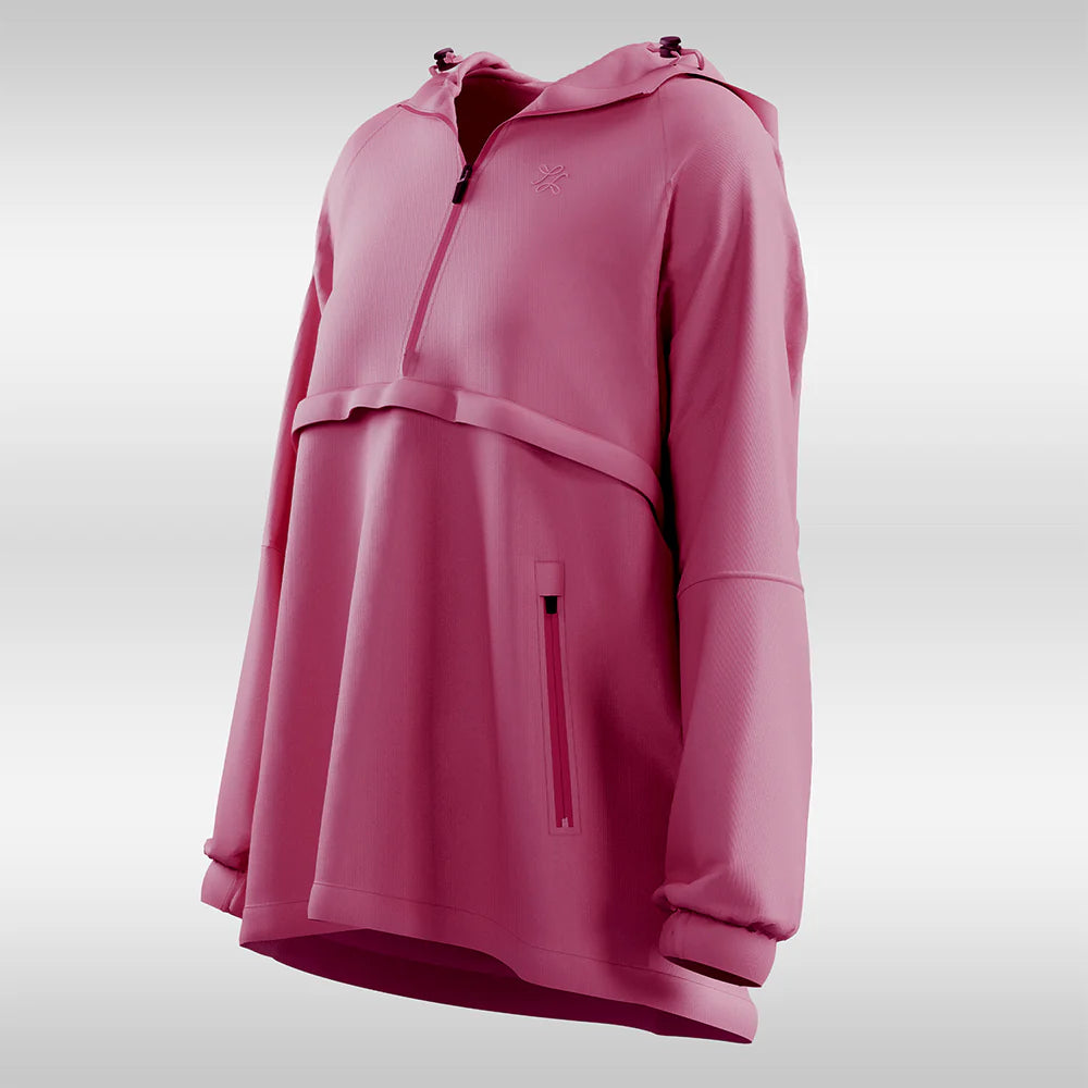 Half Zip Parka 2.0  Magenta