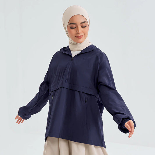 Half Zip Parka  2.0 in Oxford