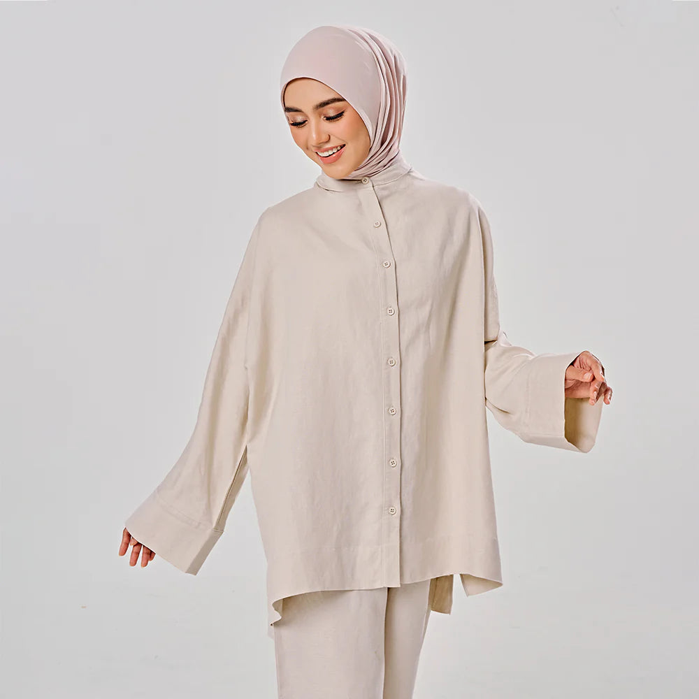 Linen Oversized shirt in Linen