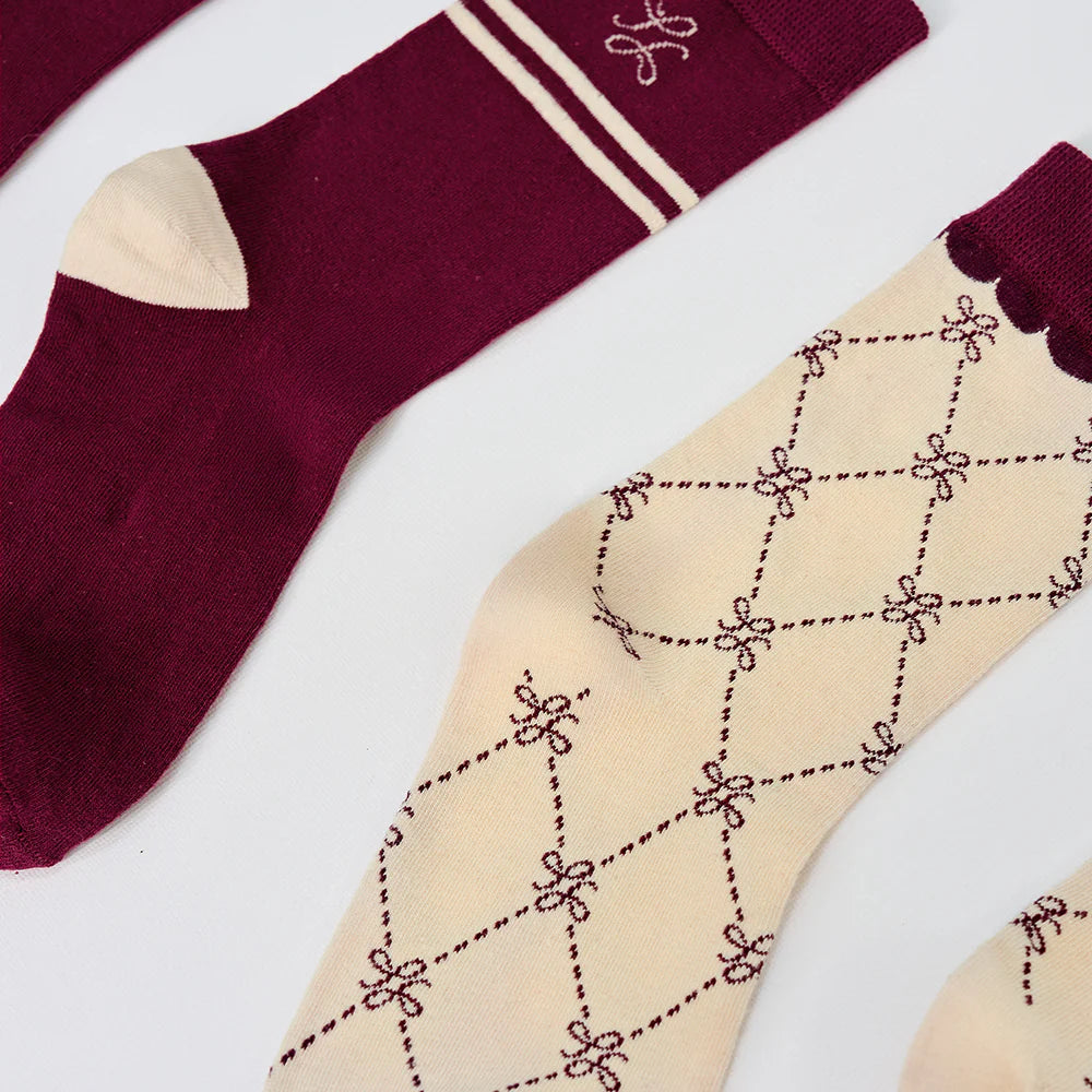 Monogram Crew socks