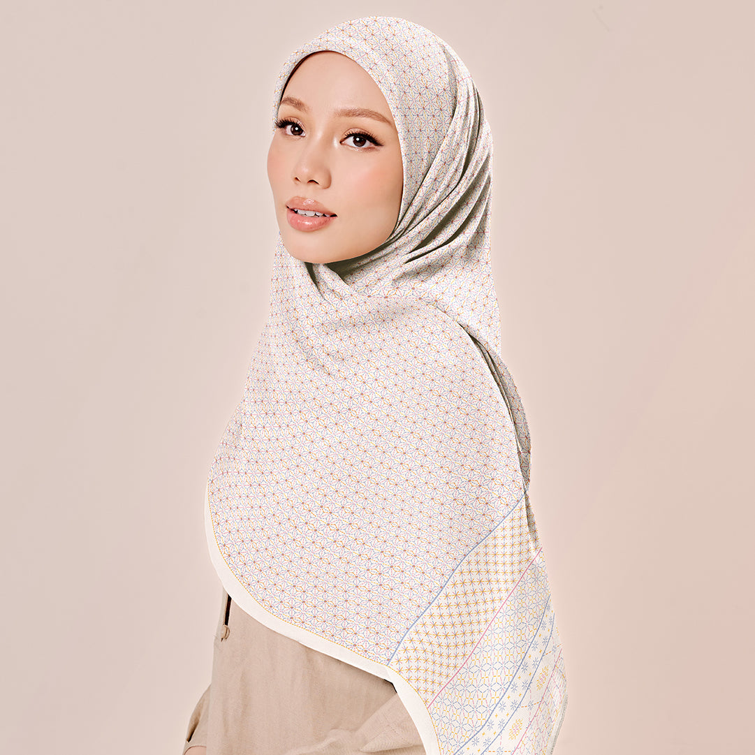 Sashiko in White  SQ